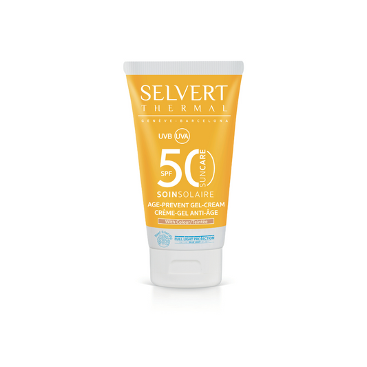Sun Care Age Prevent Gel Cream With Colour SPF 50